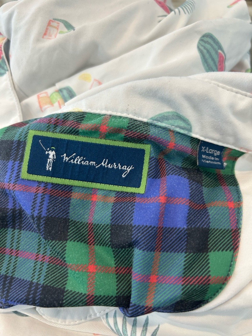 William Murray Golf Polo with agua caliente tequila theme XL GUC - Picture 4 of 5